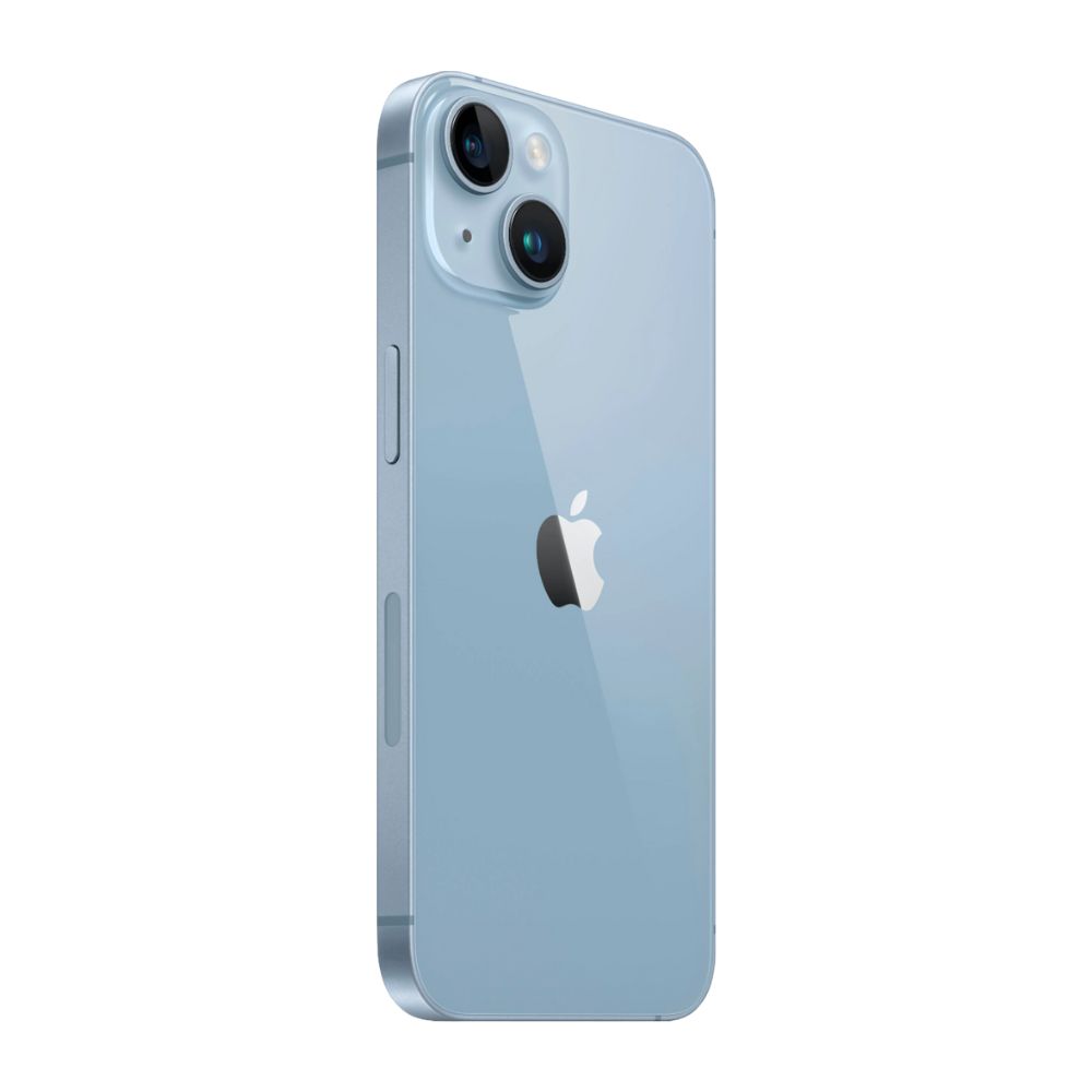 Foto 4 pulgar | Iphone 14 Plus 128gb Azul Chip Reacondicionado + Audífonos Genéricos