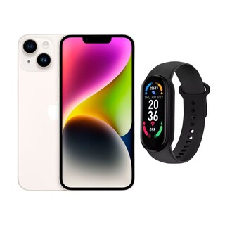 Foto 1 | Iphone 14 Plus 128gb Blanco Chip Reacondicionado + Brasalete Genérico