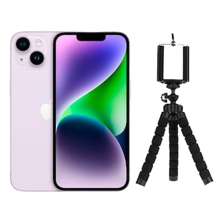 Foto 1 | Iphone 14 Plus 128gb Morado Chip Reacondicionado + Tripode