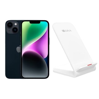 Foto 1 | Iphone 14 Plus 128gb Negro Chip Reacondicionado + Base Cargador