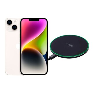 Foto 1 | Iphone 14 Plus 128gb Blanco Chip Reacondicionado + Cargador Genérico