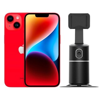 Foto 1 | Iphone 14 Plus 128gb Rojo Chip Reacondicionado + Estabilizador