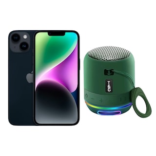 Foto 1 | Iphone 14 Plus 128gb Negro Chip Reacondicionado + Mini Bocina