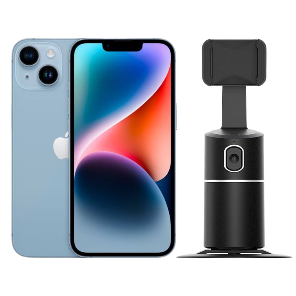 Iphone 14 Plus 128gb Azul Chip Reacondicionado + Estabilizador