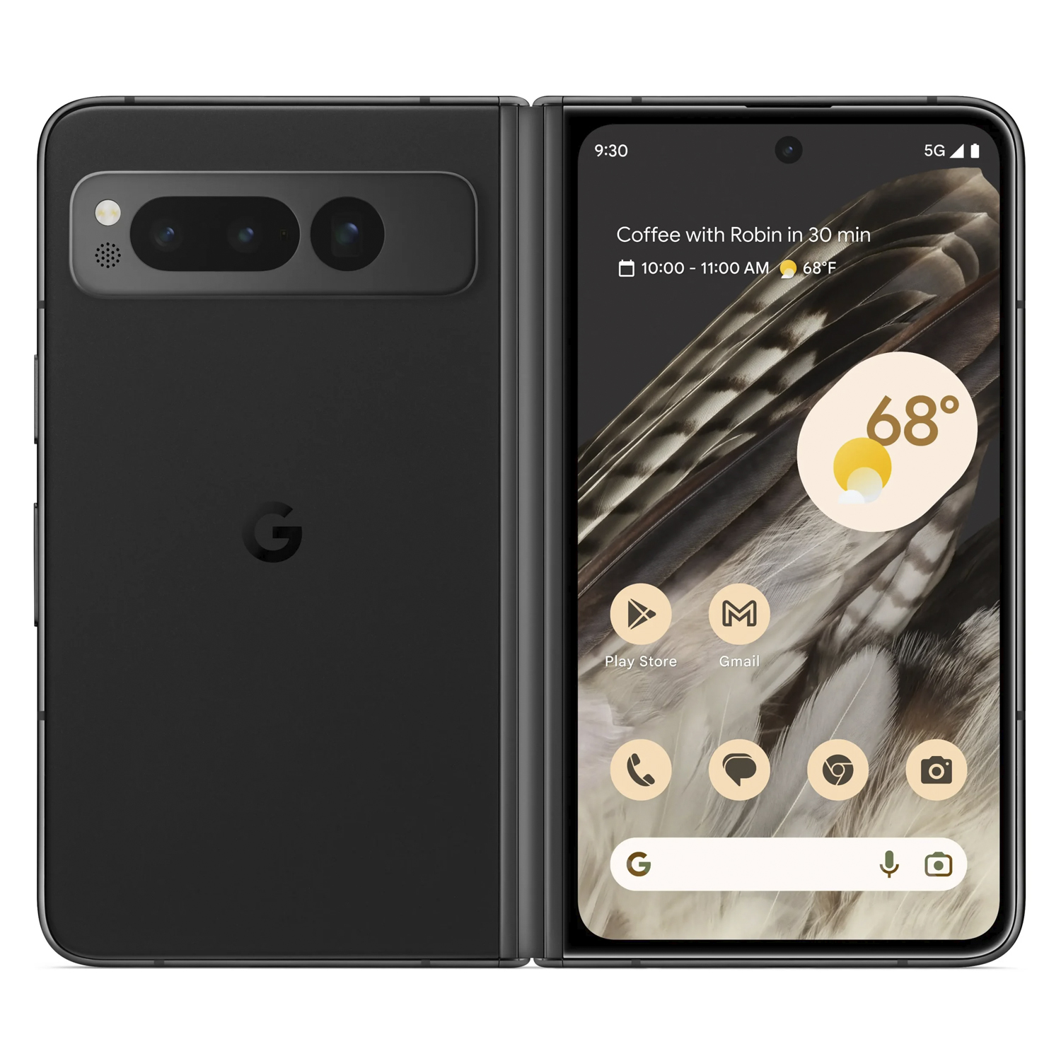 Foto 2 pulgar | Google Pixel Fold 12gb 256gb 5g Negro