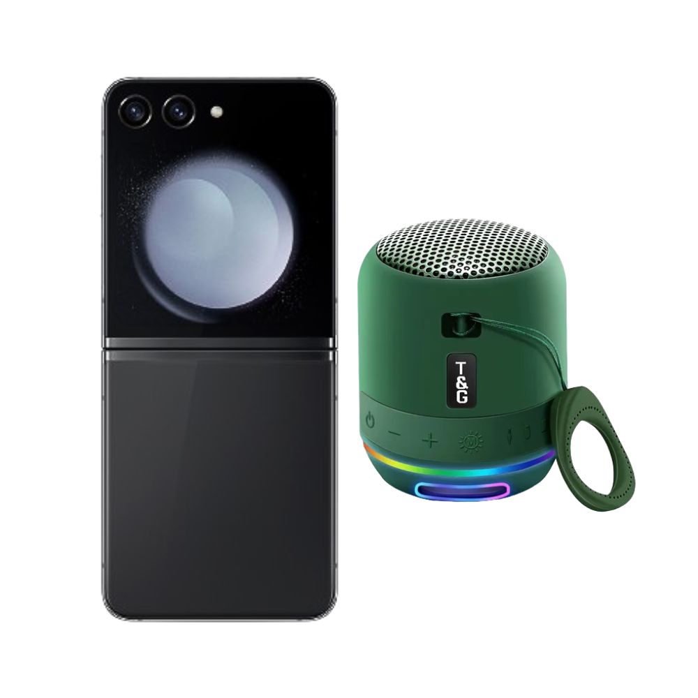 Foto 1 | Galaxy Z Flip 5 256gb Negro Reacondicionado + Mini Bocina