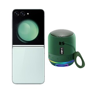 Foto 1 | Galaxy Z Flip 5 256gb Verde Reacondicionado + Mini Bocina