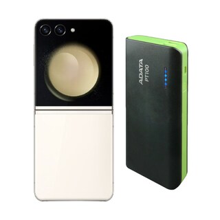 Foto 1 | Galaxy Z Flip 5 256gb Crema Reacondicionado + Power Bank 10,000mah