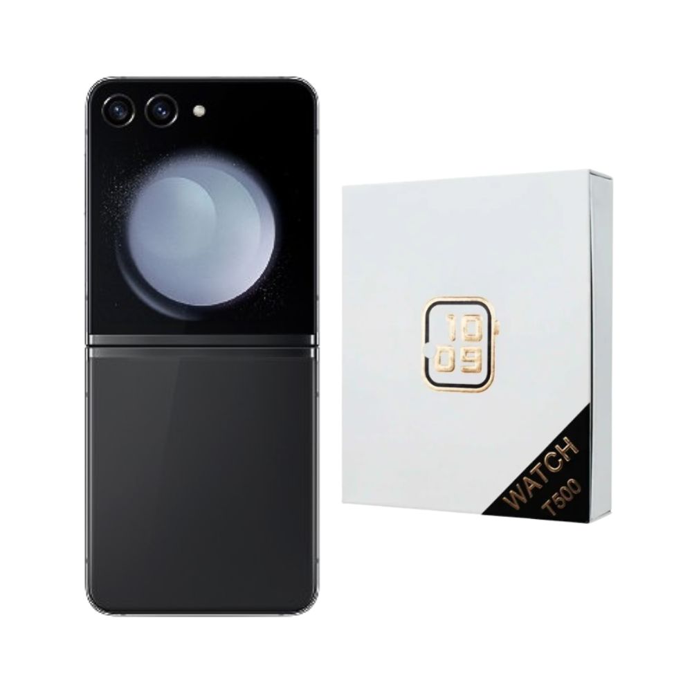 Foto 1 | Galaxy Z Flip 5 256gb Negro Reacondicionado + Reloj Genérico