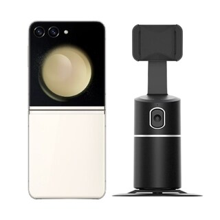 Foto 1 | Galaxy Z Flip 5 256gb Crema Reacondicionado + Estabilizador