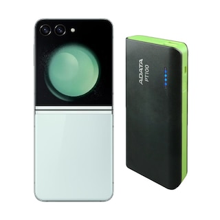 Foto 1 | Galaxy Z Flip 5 256gb Verde Reacondicionado + Power Bank 10,000mah