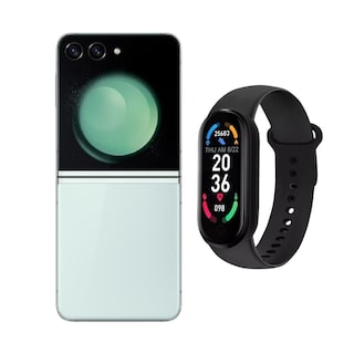 Foto 1 | Galaxy Z Flip 5 256gb Verde Reacondicionado + Brasalete Genérico