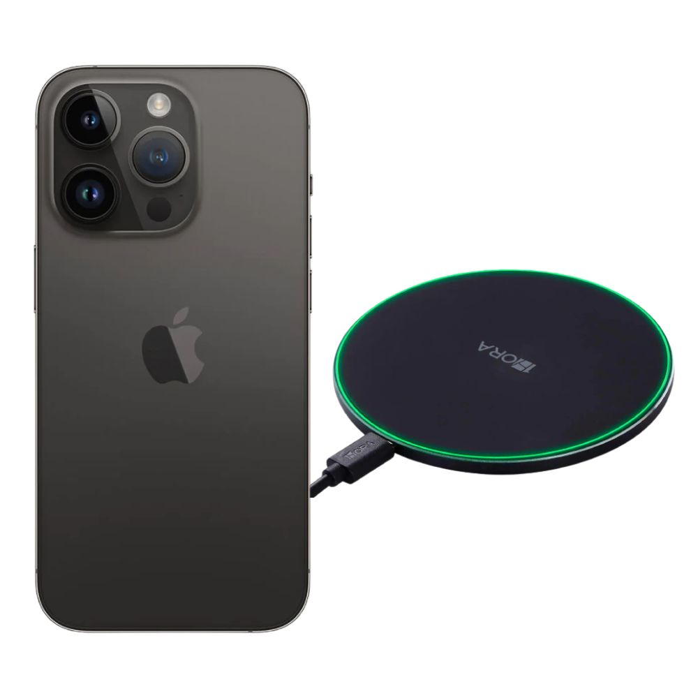 Iphone 14 Pro 128gb Negro Chip Reacondicionado Más Cargador Genérico