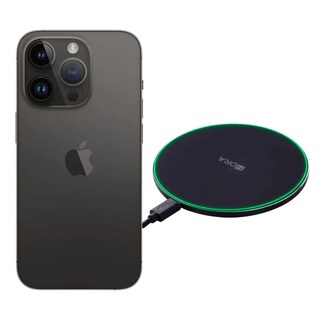 Foto 1 | Iphone 14 Pro 128gb Negro Chip Reacondicionado Más Cargador Genérico
