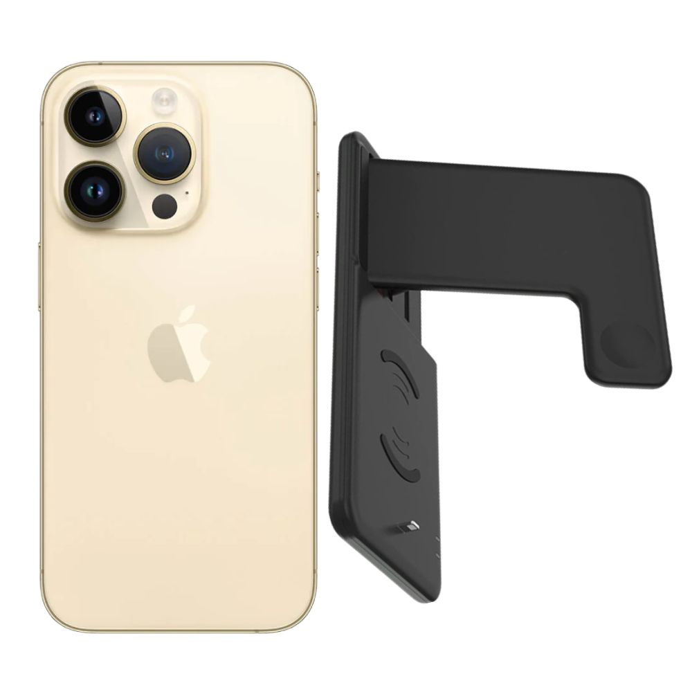 Foto 2 pulgar | Iphone 14 Pro 128gb Dorado Chip Reacondicionado Más Soporte Cargador