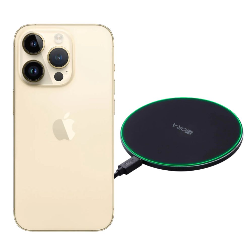 Iphone 14 Pro 128gb Dorado Chip Reacondicionado Más Cargador Genérico