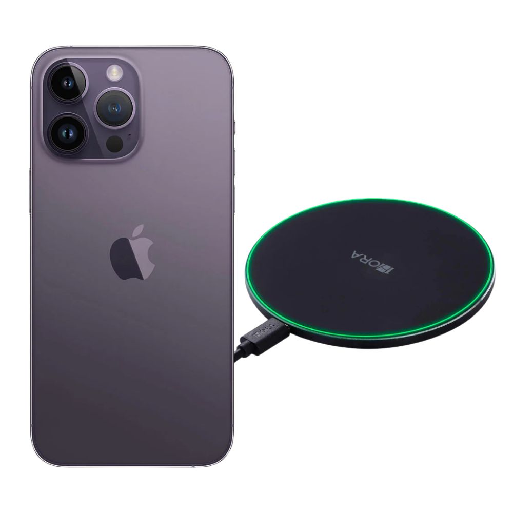 Foto 1 | Iphone 14 Pro 128gb Morado Chip Reacondicionado Más Cargador Genérico