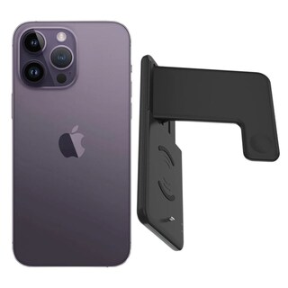 Foto 1 | Iphone 14 Pro 128gb Morado Chip Reacondicionado Más Soporte Cargador