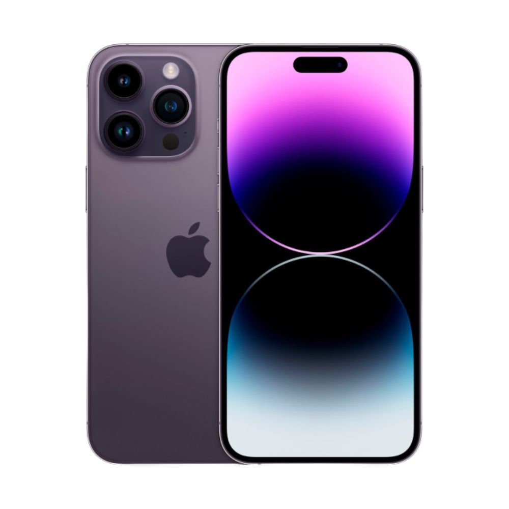 Foto 5 pulgar | Iphone 14 Pro 128gb Morado Chip Reacondicionado Más Base Cargador