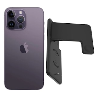 Foto 1 | Iphone 14 Pro Max 128gb Morado Chip Reacondicionado Más Soporte Cargador