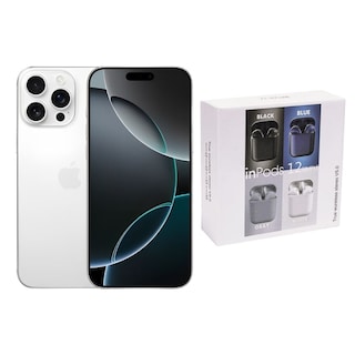 Foto 1 | Iphone 16 Pro Max 256gb Blanco Chip Reacondicionado Más Audífonos Genéricos