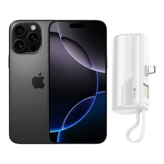 Foto 1 | Iphone 16 Pro Max 256gb Negro Chip Reacondicionado Más Mini Power Bank