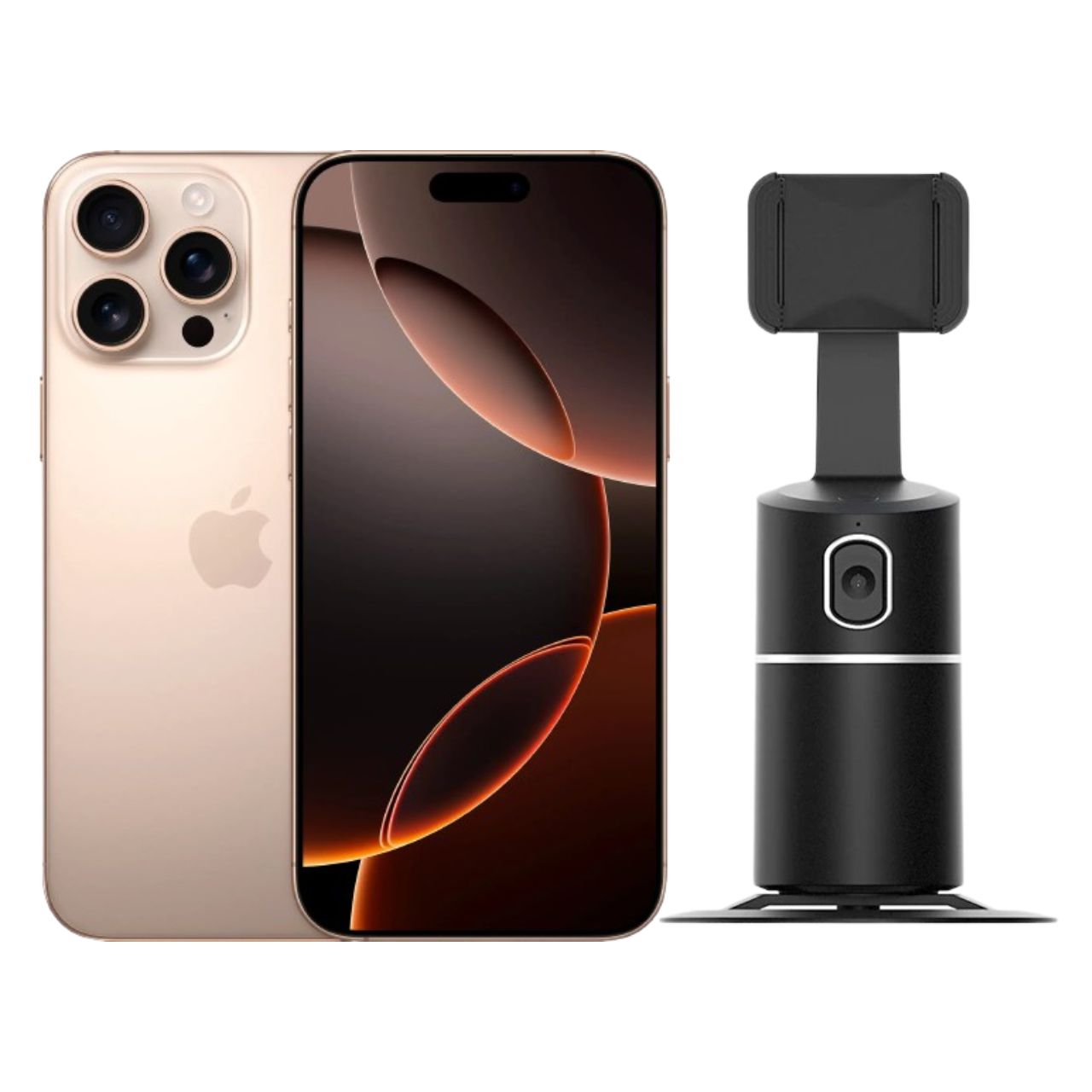 Foto 2 pulgar | Iphone 16 Pro Max 256gb Desierto E-sim Reacondicionado Más Estabilizador