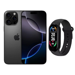 Foto 1 | Iphone 16 Pro Max 256gb Negro E-sim Reacondicionado Más Brasalete Genérico