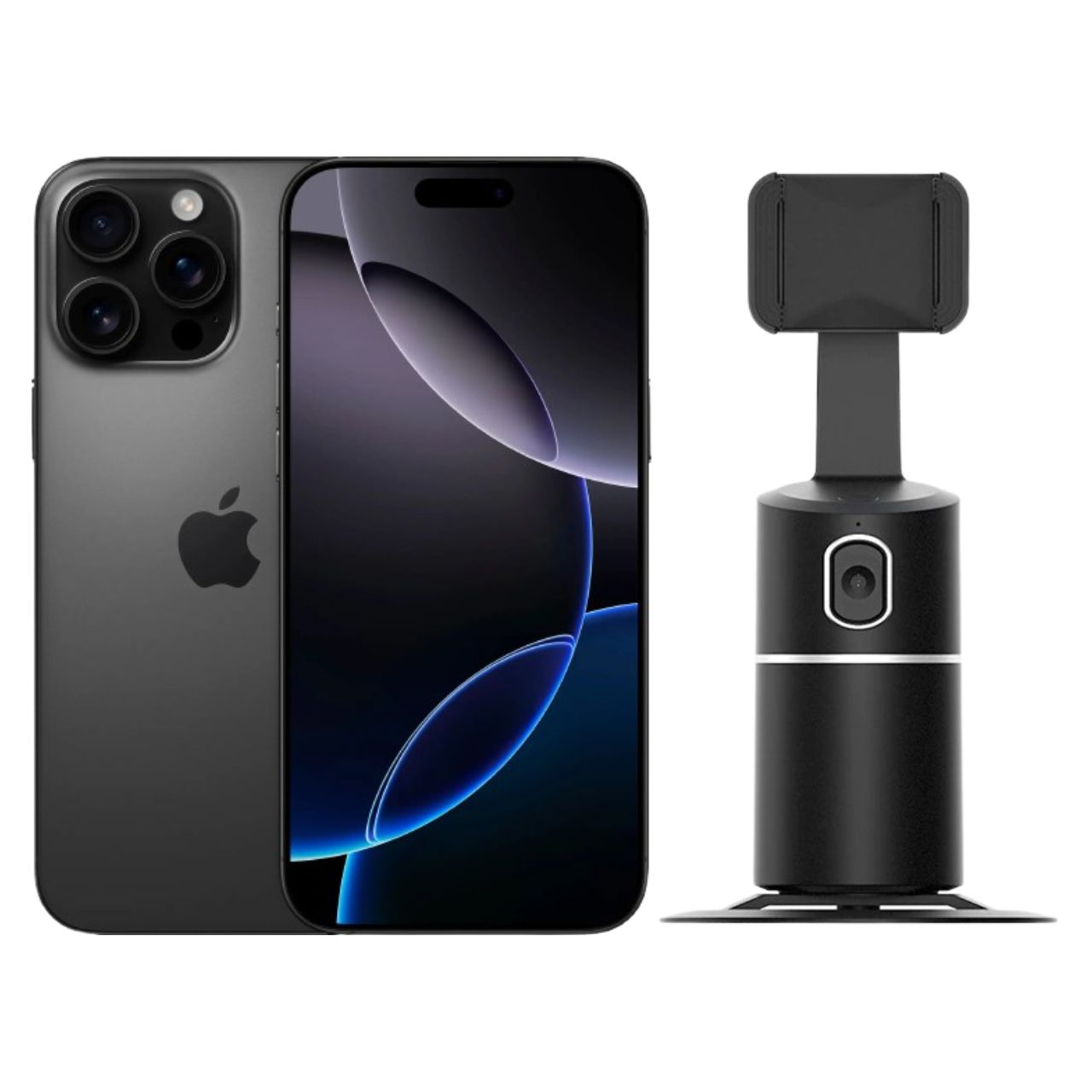Foto 2 pulgar | Iphone 16 Pro Max 256gb Negro E-sim Reacondicionado Más Estabilizador