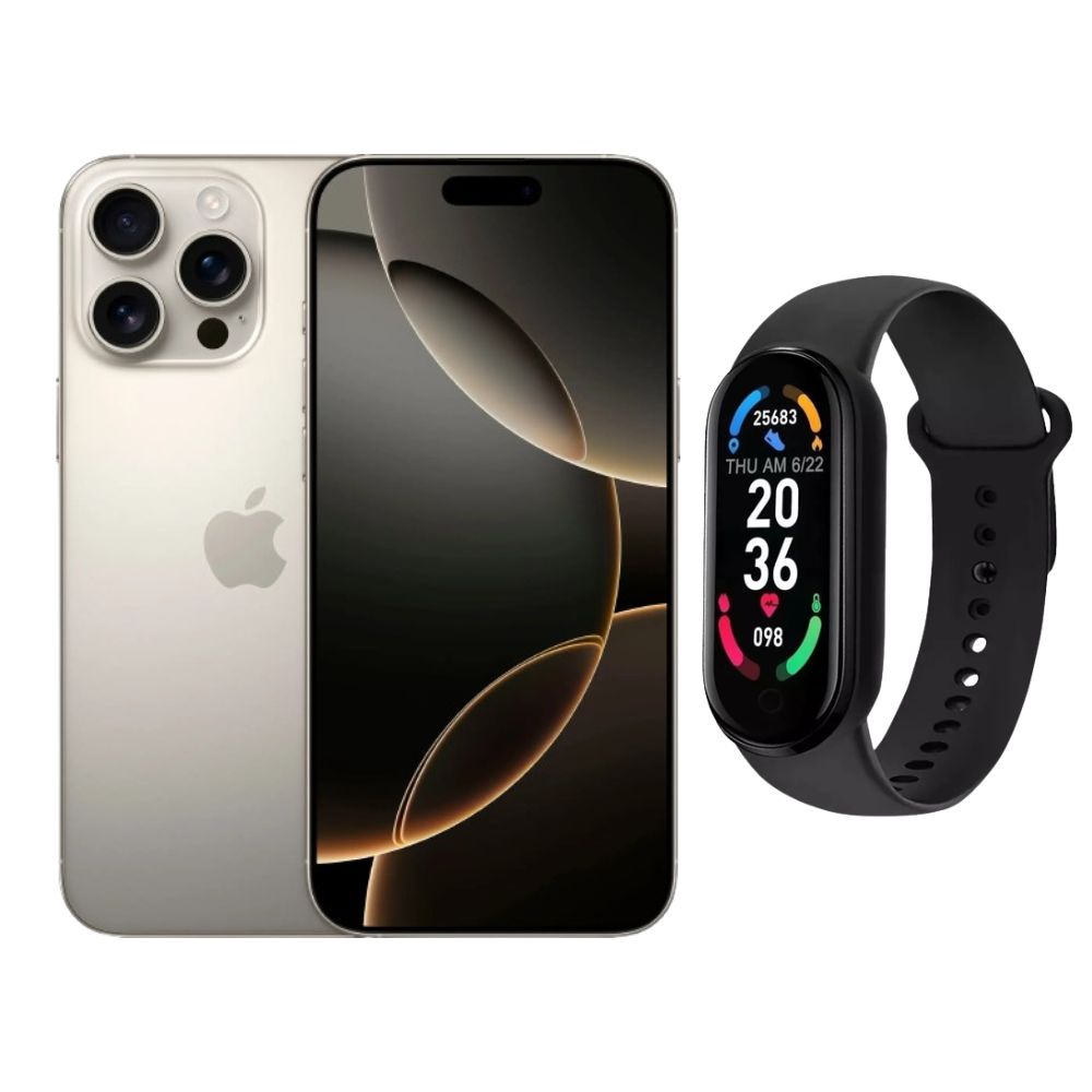 Iphone 16 Pro Max 256gb Natural E-sim Reacondicionado Más Brasalete Genérico
