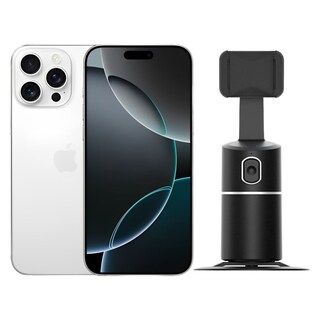 Foto 1 | Iphone 16 Pro Max 256gb Blanco E-sim Reacondicionado Más Estabilizador