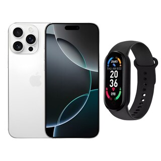 Foto 1 | Iphone 16 Pro Max 256gb Blanco E-sim Reacondicionado Más Brasalete Genérico