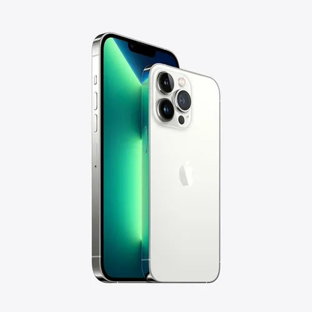 Foto 4 pulgar | Iphone 13 Pro Max 128gb Plata Reacondicionado