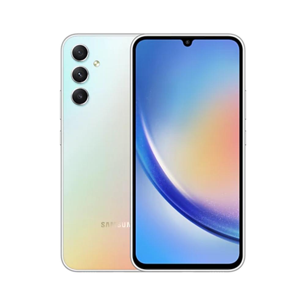 Foto 2 pulgar | Samsung Galaxy A34 128gb Plata Reacondicionado