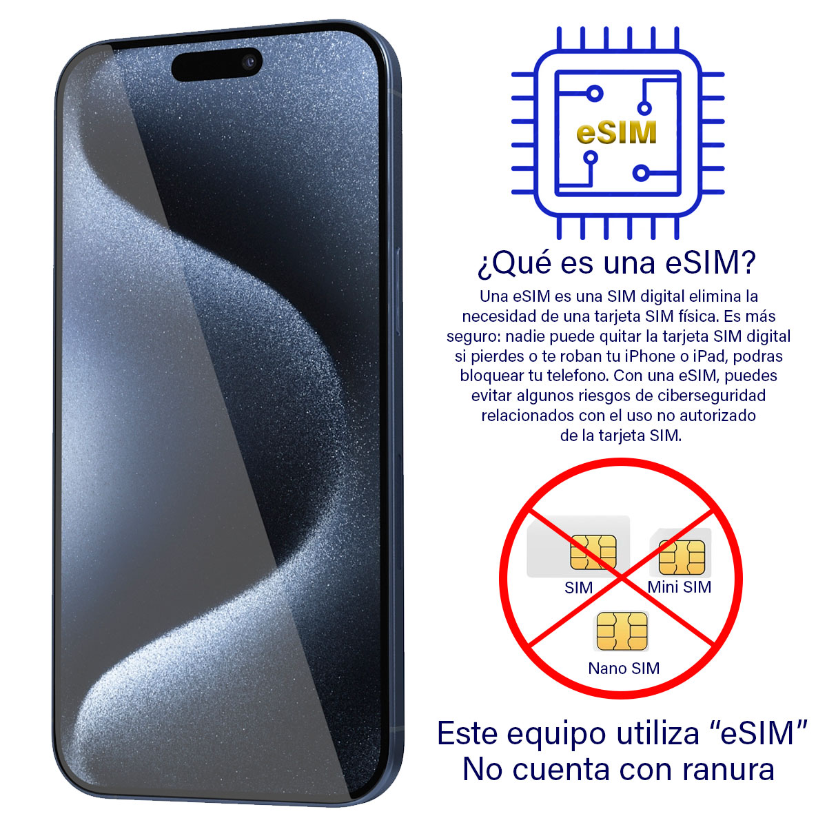 Foto 4 pulgar | Celular Apple Iphone 15 Pro Max 256 Gb Azul Reacondicionado