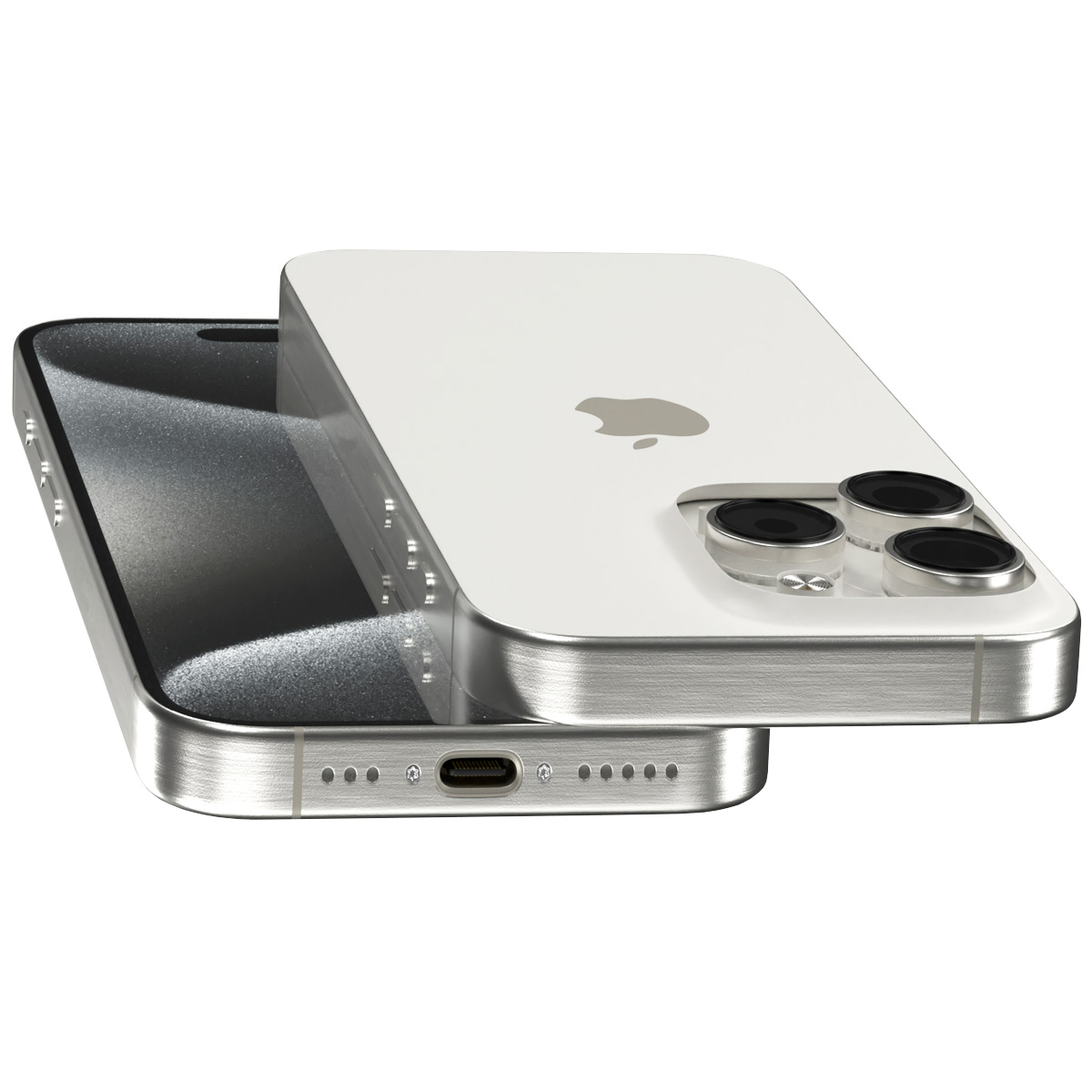 Foto 5 | Celular Apple Iphone 15 Pro 128 Gb Blanco Reacondicionado