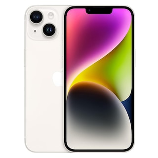 Foto 1 | Celular Apple iPhone 14 128 GB eSIM Blanco Reacondicionado