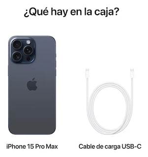 Foto 6 | Iphone 15 Pro Max 256gb Titanio Azul Reacondicionado