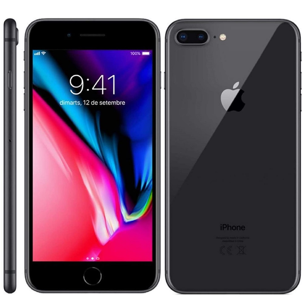 Foto 4 pulgar | iPhone 8 Plus 64gb Gray Apple IOS 11 Chip A11 Bionic Reacondicionado