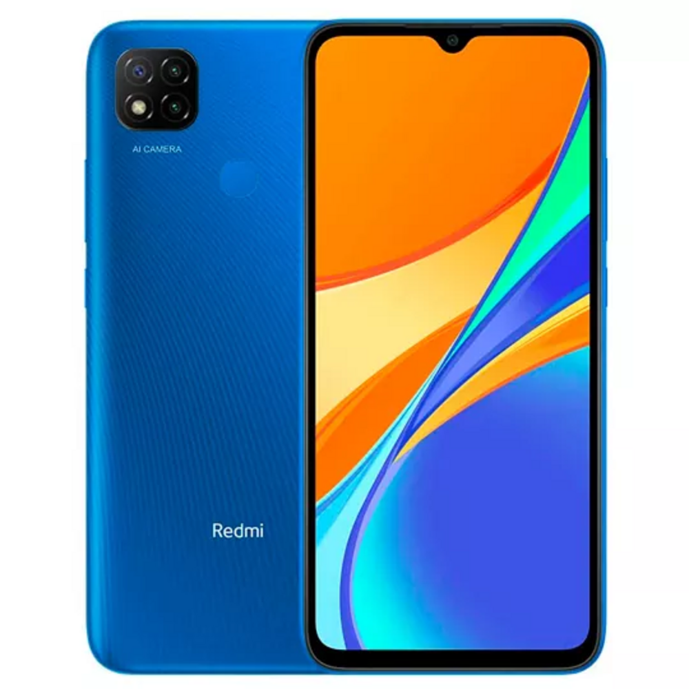 Foto 2 pulgar | Celular Xiaomi Redmi 9C 64 gb Azul Reacondicionado