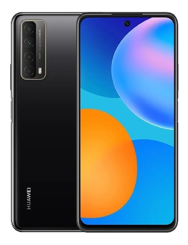 Celular Huawei Y7a 64 Gb 4 Ram Quad Cam Emui 10.1 Kirin 710a color Negro Reacondicionado