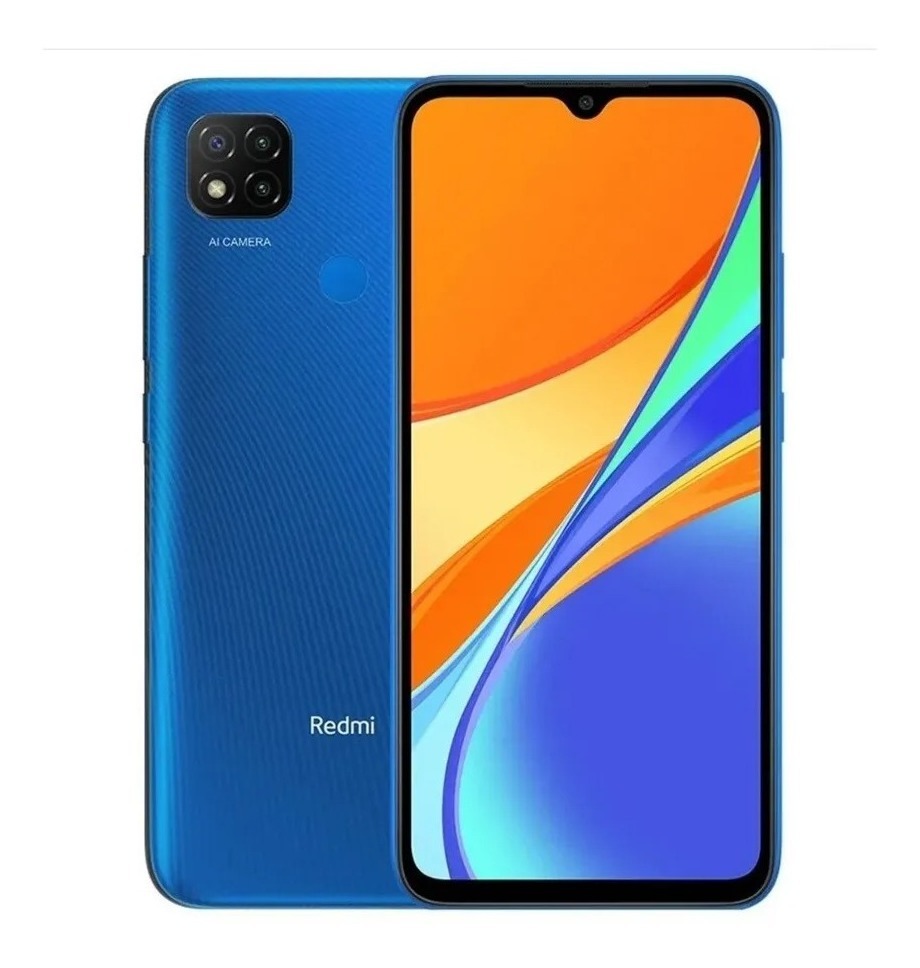 Foto 2 pulgar | Celular Xiaomi Redmi 9c 64 Gb 3 Ram Triple Cámara color Azul Reacondicionado