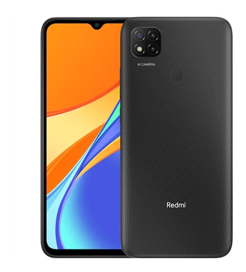 Celular Xiaomi Redmi 9c 64 Gb 3 Ram Triple Cámara color Gris Reacondicionado