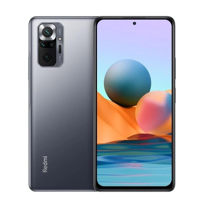 Celular Xiaomi Redmi Note 10 Pro 128gb 6gb Gris Reacondicionado $10,632