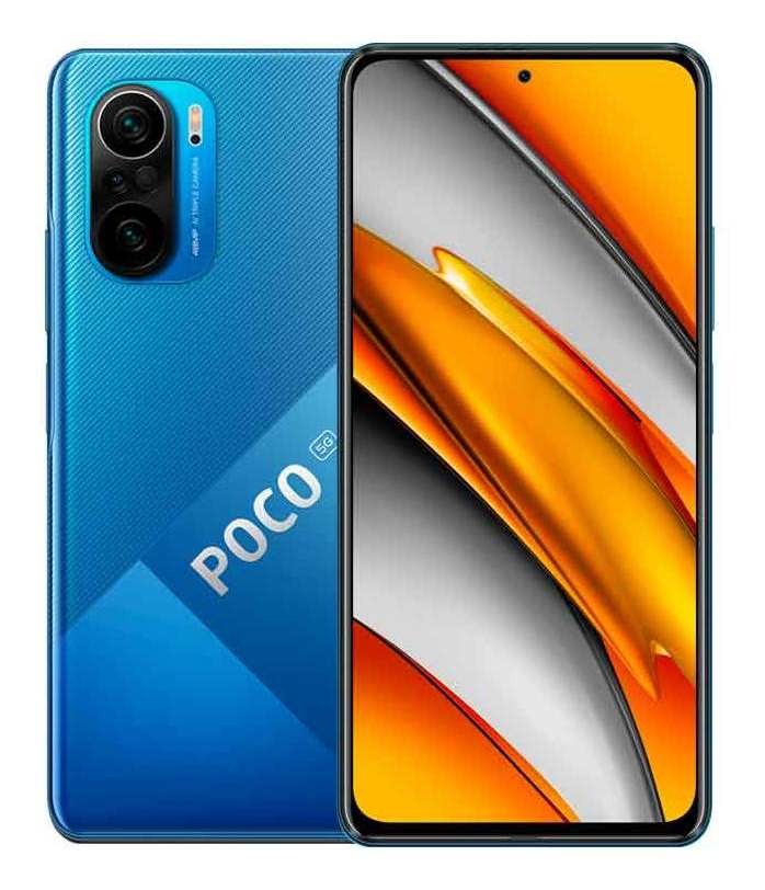 Celular Xiaomi Poco F3 5g Dual Sim 256 Gb 8 Gb Ram color Azul Reacondicionado