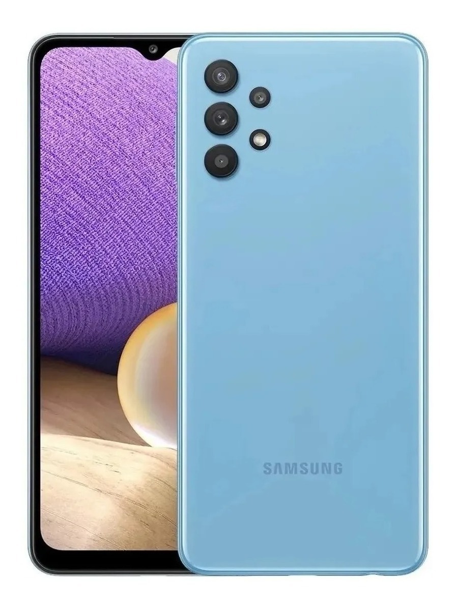 Celular Samsung Galaxy A32 128gb 4ram Azul Reacondicionado