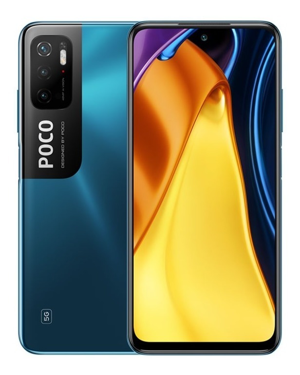 Celular Xiaomi Poco M3 Pro 5g color Azul 6-128 Gb Reacondicionado