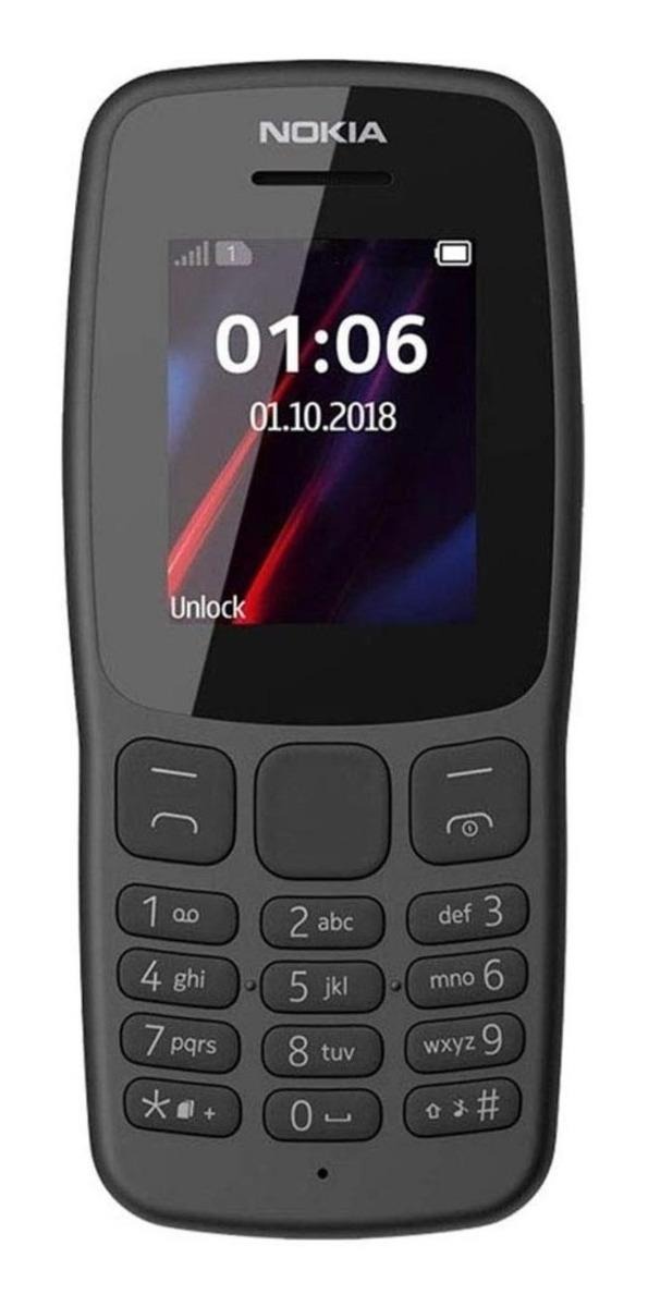 Foto 2 pulgar | Celular Nokia 106 2018 4 Mb Gris 4 Mb Ram Reacondicionado