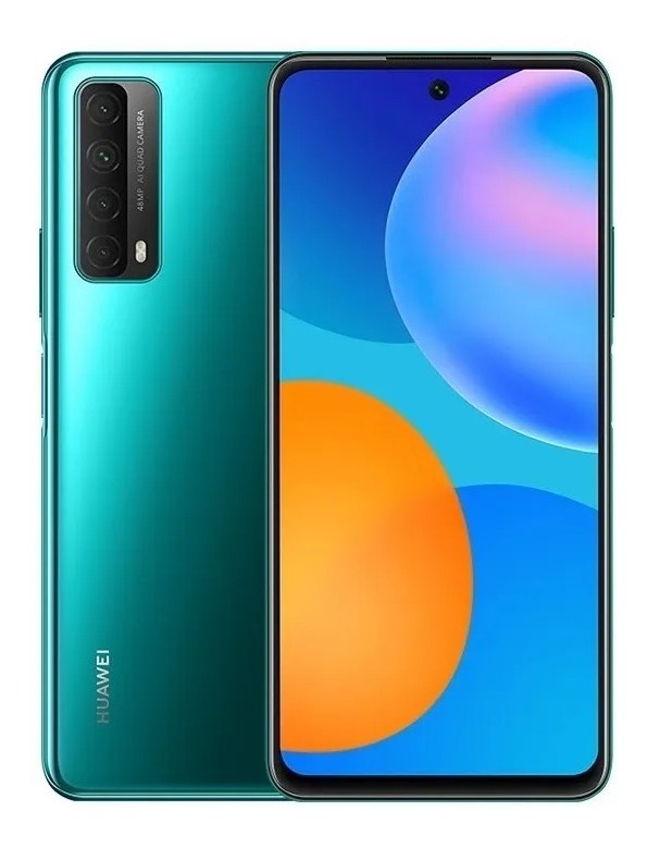 Celular Huawei Y7a 64 Gb Verde 4 Gb Ram Dual Sim Reacondicionado