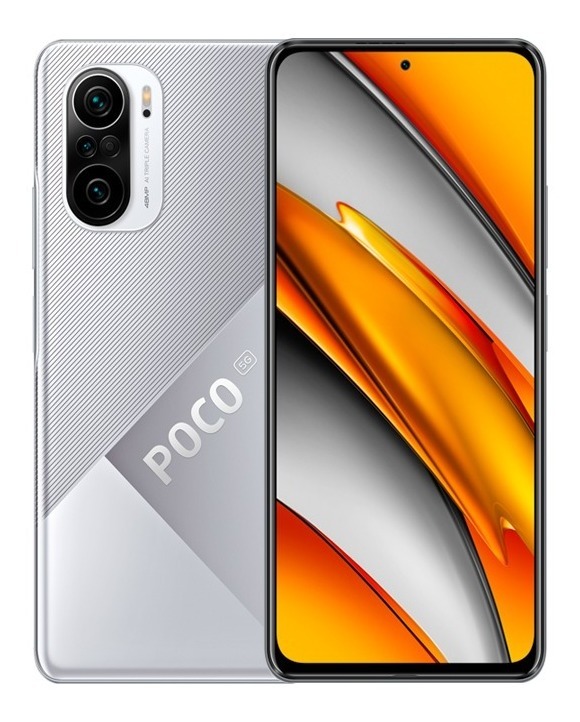 Celular Xiaomi Poco F3 5g De Sim Dual 128 Gb 6 Gb de Ram color Plateado Reacondicionado